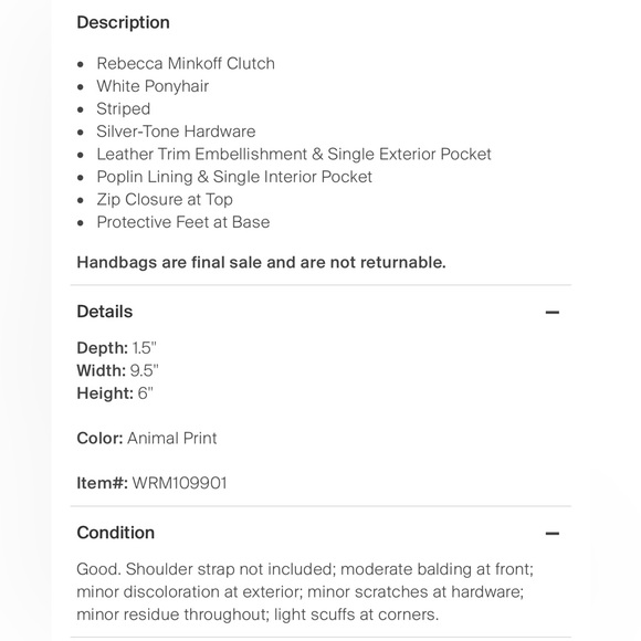 Leather Trim Crossbody / Clutch - Picture 8 of 8